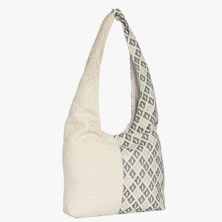 Jen & Co Padma Contrast Hobo Bag