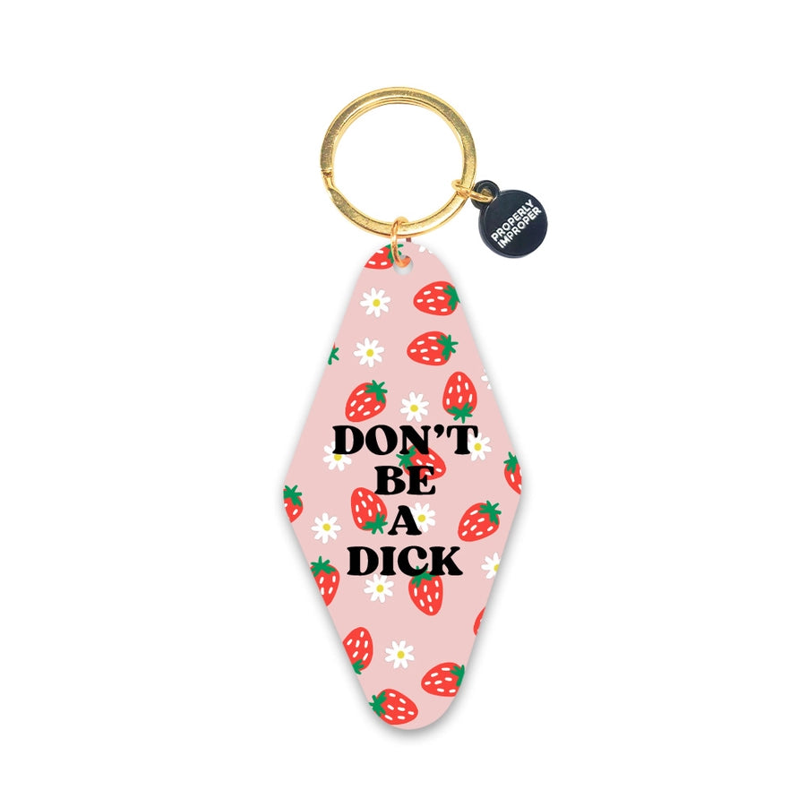 Improper Motel Keychain