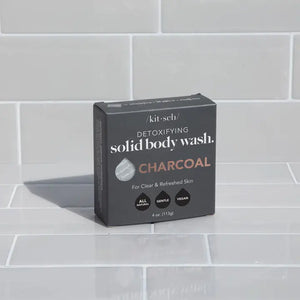 Kitsch Charcoal Detoxifying Body Wash Bar