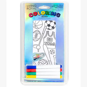 Kids Coloring Socks