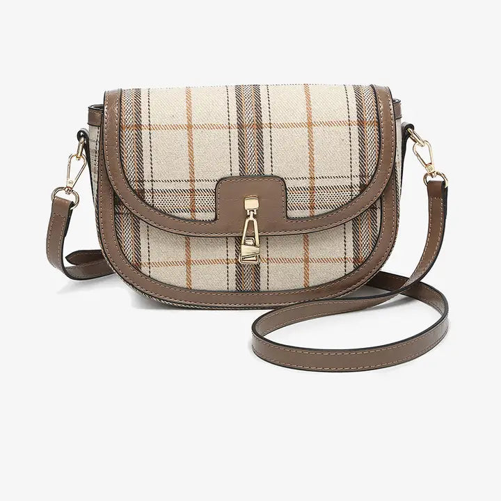 Jen & Co Calloway Plaid Crossbody Bag