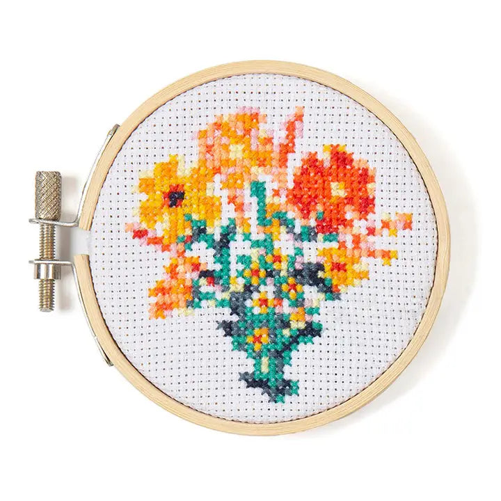 Mini Cross Stitch Embroidery Kit