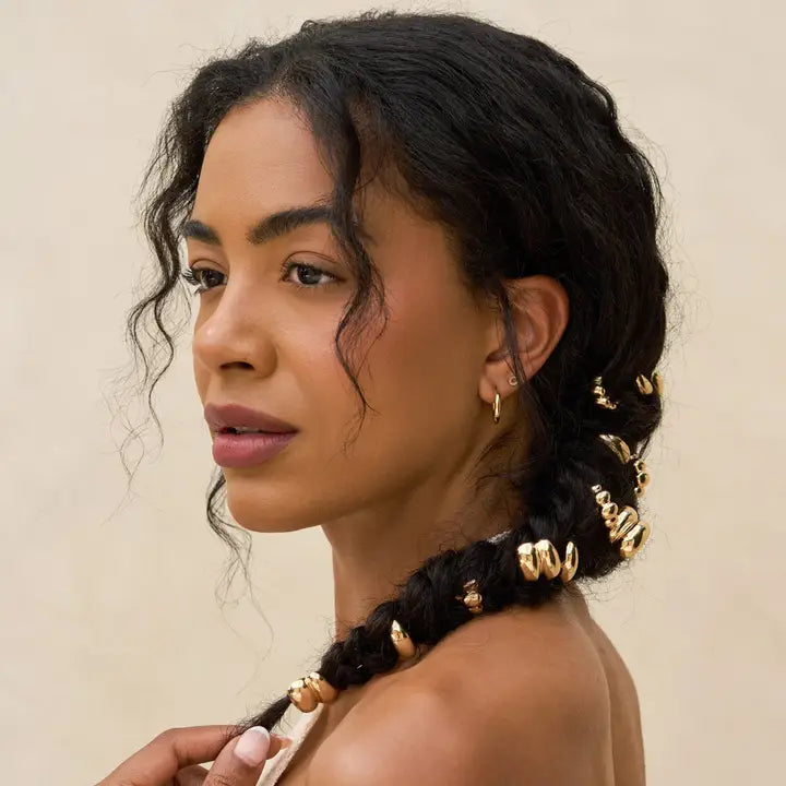 Kitsch Gold Metal Pony Pins