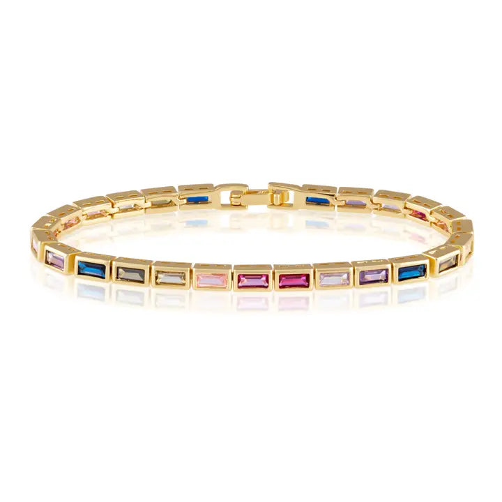 Sahira Lainey Rainbow Tennis Bracelet