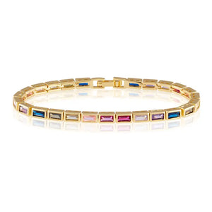 Sahira Lainey Rainbow Tennis Bracelet