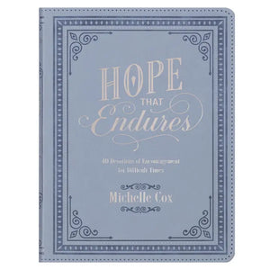 Hope That Endures Faux Leather Devotional