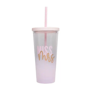 Miss To Mrs. Bachelorette & Wedding Tumbler