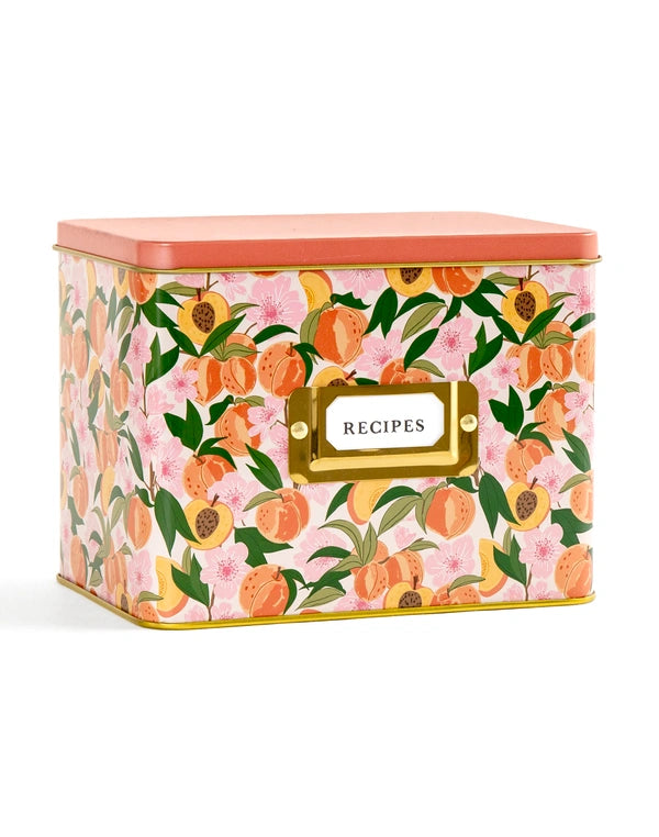 Tin Recipe Box