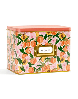 Tin Recipe Box