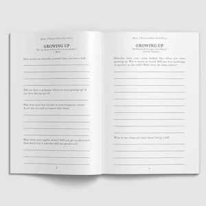 I Want to Hear Your Story Journal