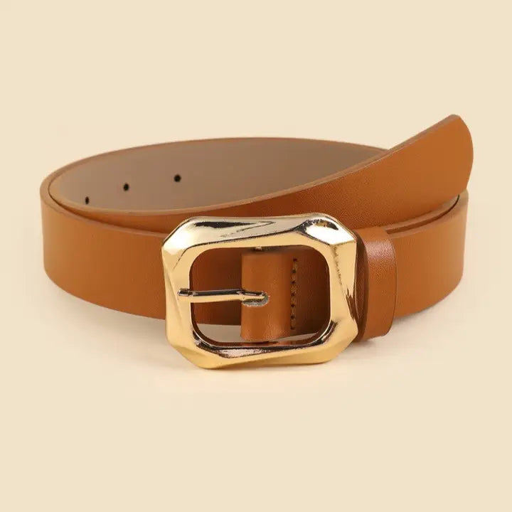 Rectangle Buckle Belt