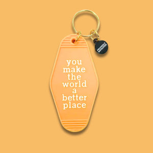 Improper Motel Keychain