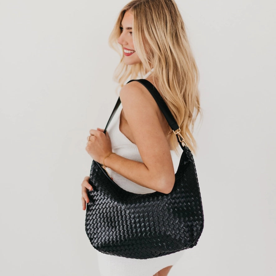 Sienna Slouchy Woven Shoulder Bag