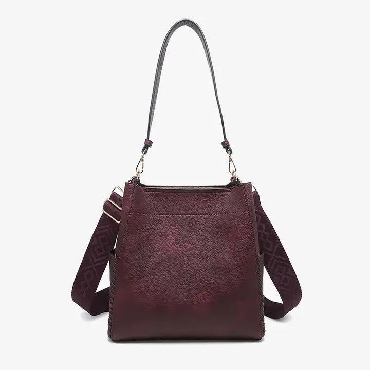 Jen & Co Penny 2-in-1 Bucket Bag w/ Guitar Strap