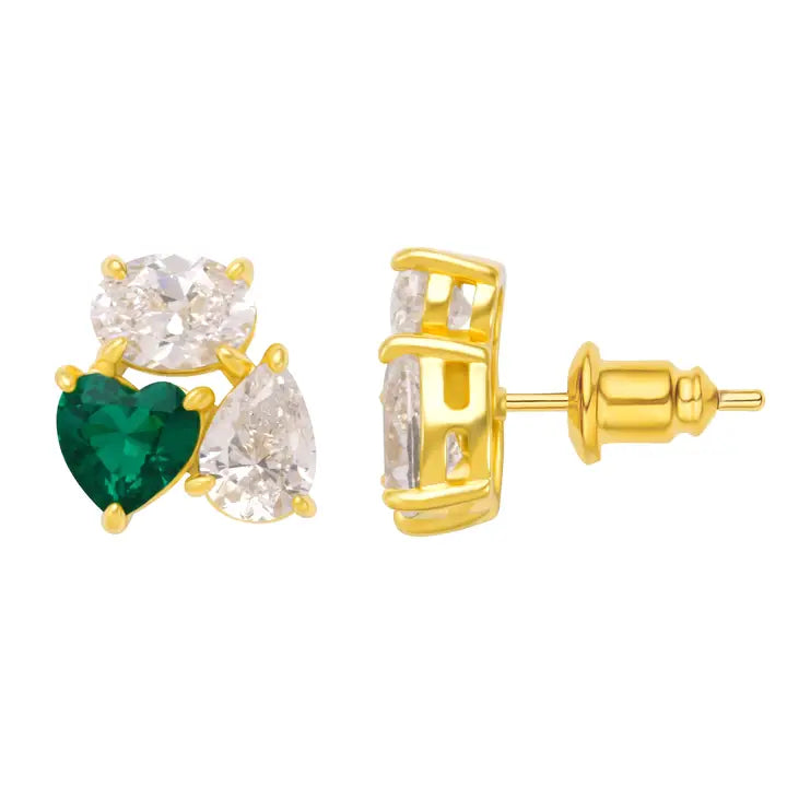 Sahira Emerelle Stud Earring