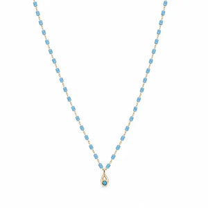 Sahira Turquoise Teardrop Necklace
