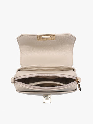 Jen & Co Casablanca Detailed Snap Crossbody