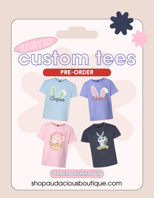 Easter Custom Name T-Shirt Pre-Order