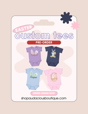 Easter Custom Name T-Shirt Pre-Order