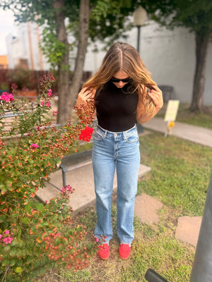 Sleeveless Mock Neck Bodysuit