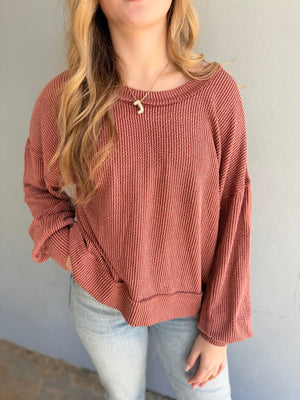 Doorbuster Ribbed Pullover