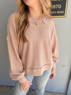 Doorbuster Ribbed Pullover