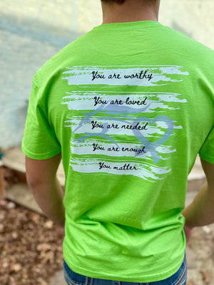 Mustangs for Mental Health Green Out Tees