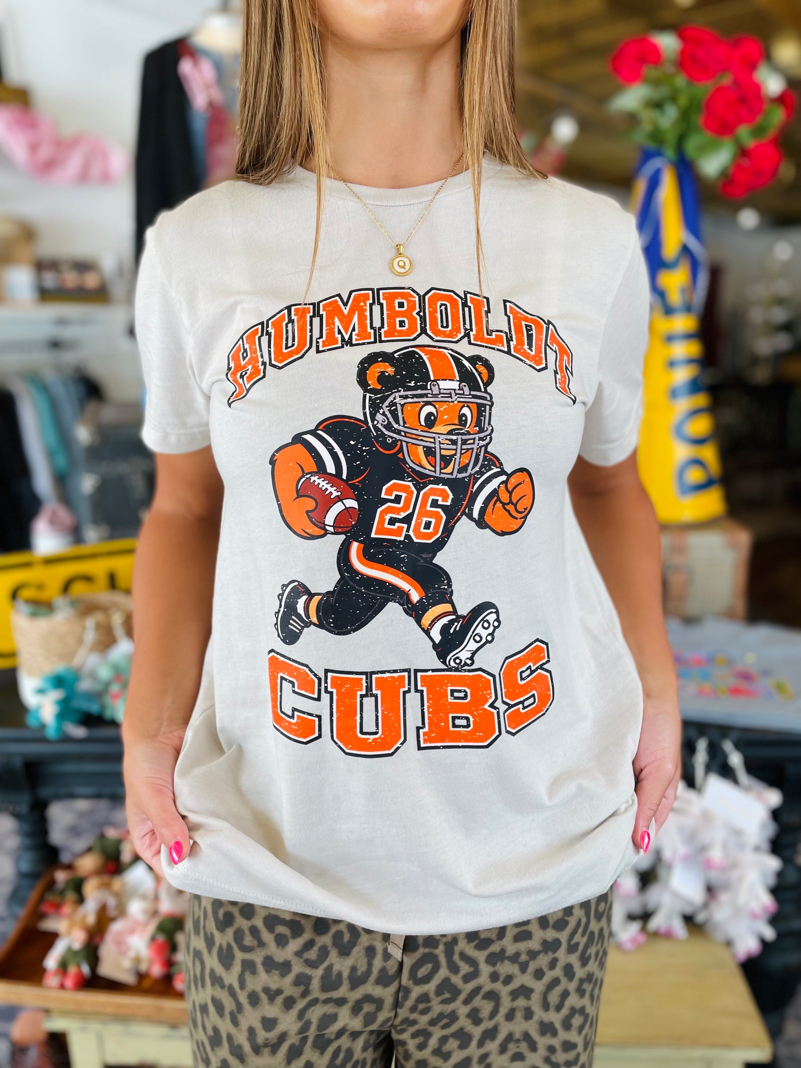 Vintage Humboldt Cub Football Tee