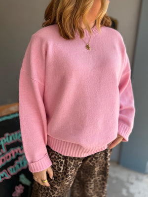 Oversized Drop Shoulder Sweater