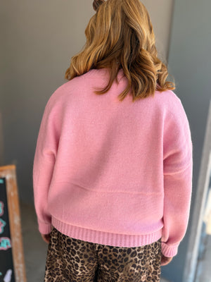 Oversized Drop Shoulder Sweater