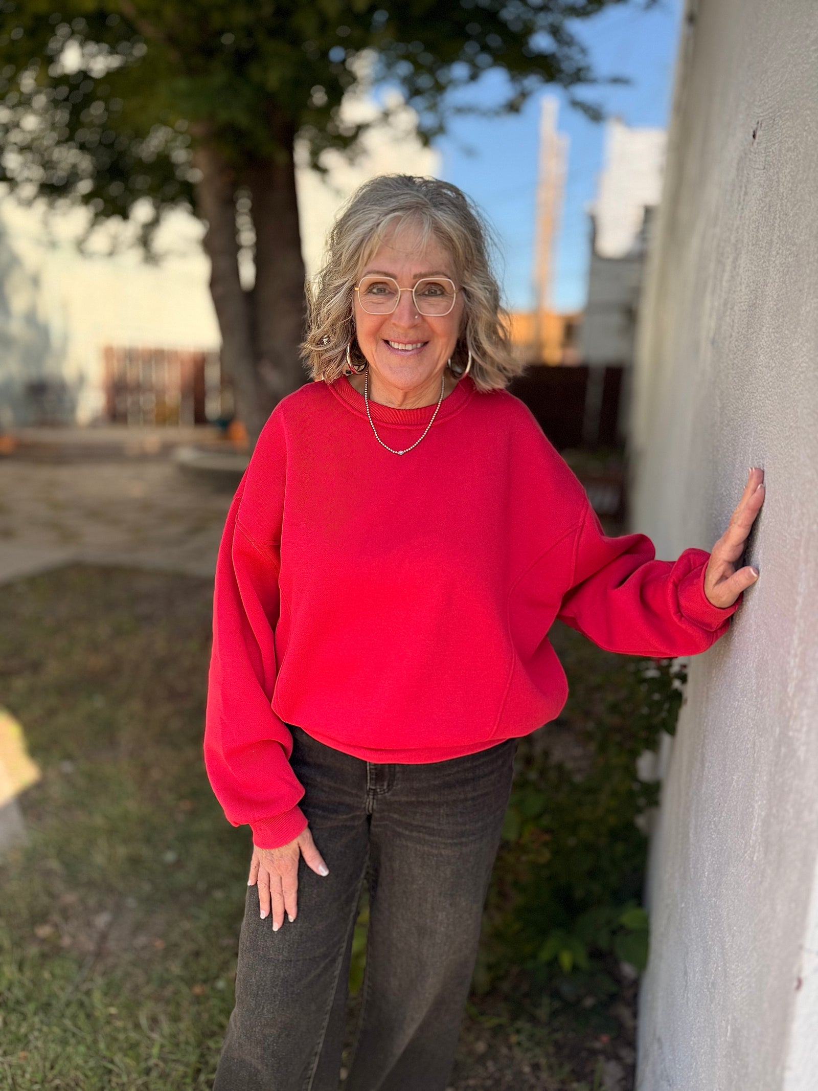 Crewneck Oversized Sweatshirt