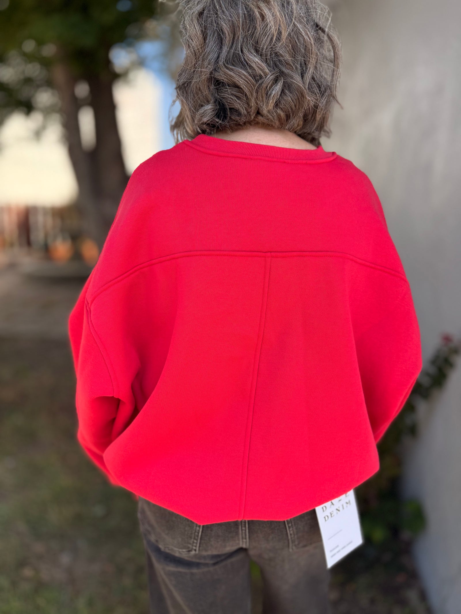 Crewneck Oversized Sweatshirt