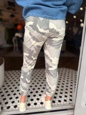 Charcoal Camo Lightweight Joggers