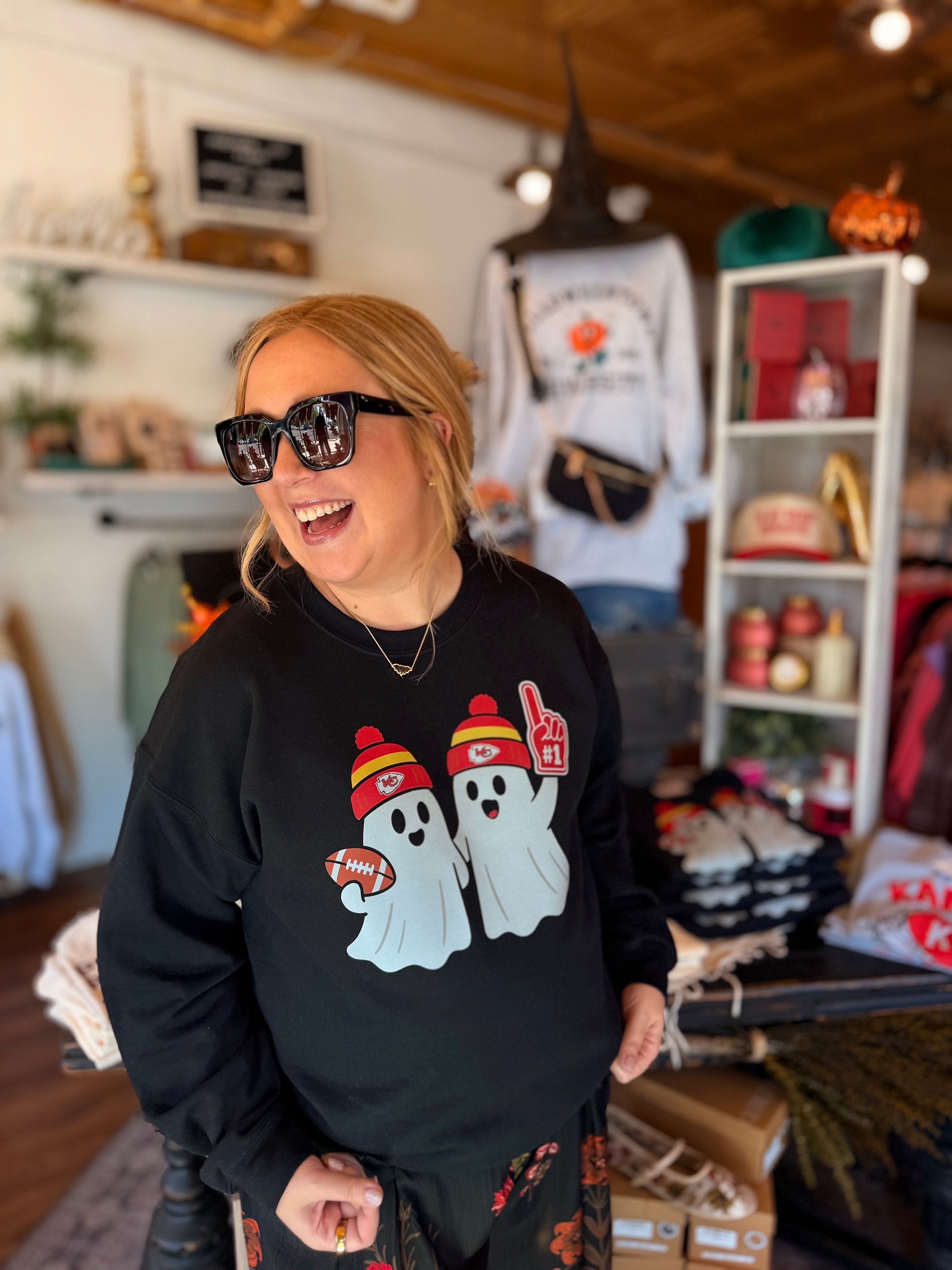 KC Ghost Crewneck Sweatshirt