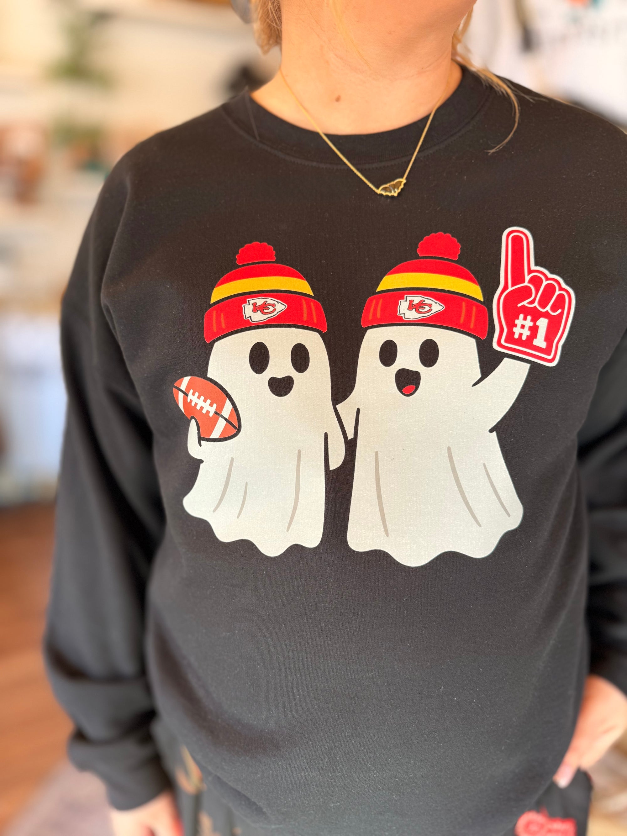 KC Ghost Crewneck Sweatshirt