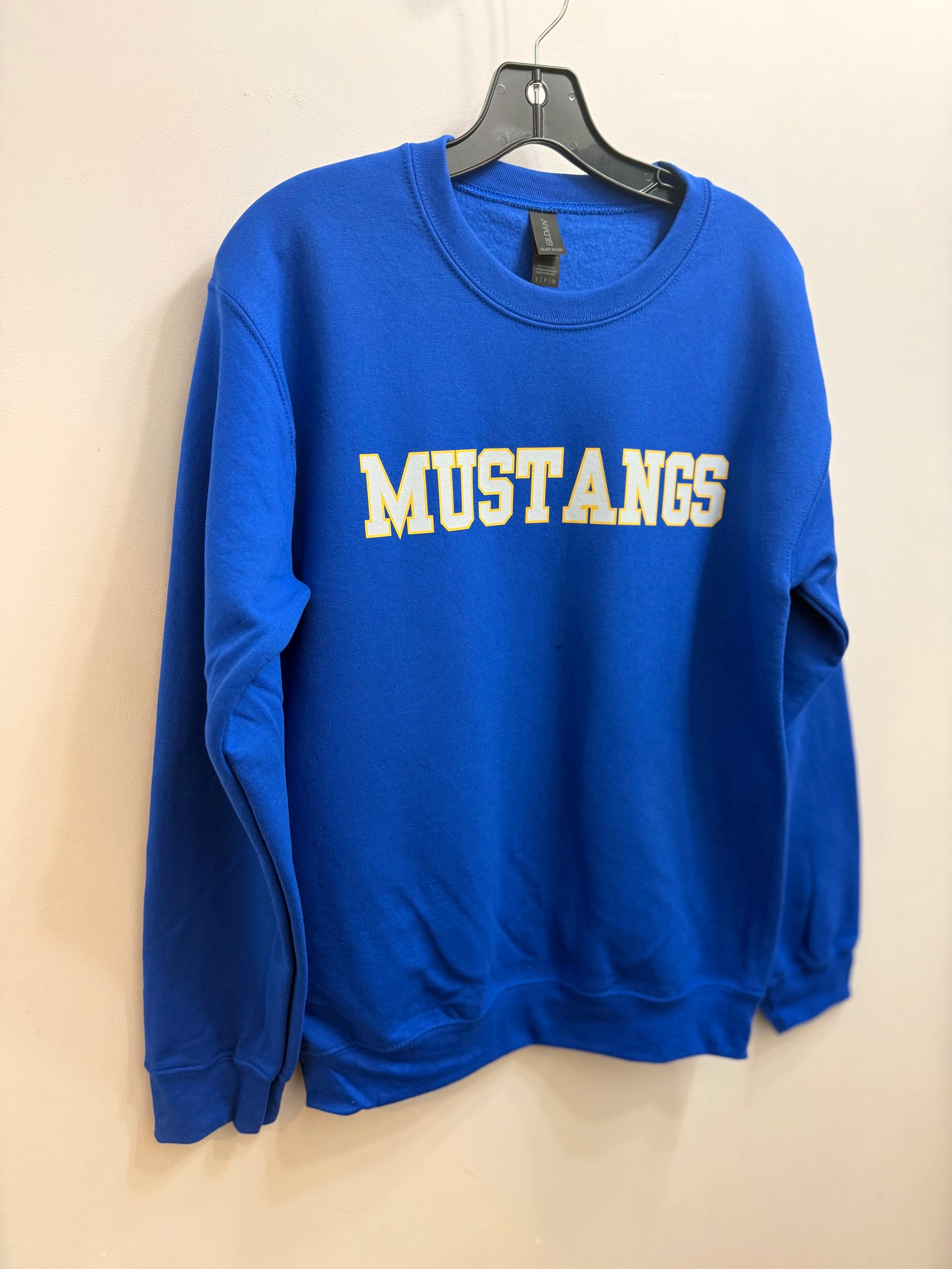 Royal Blue Mustangs Crewneck