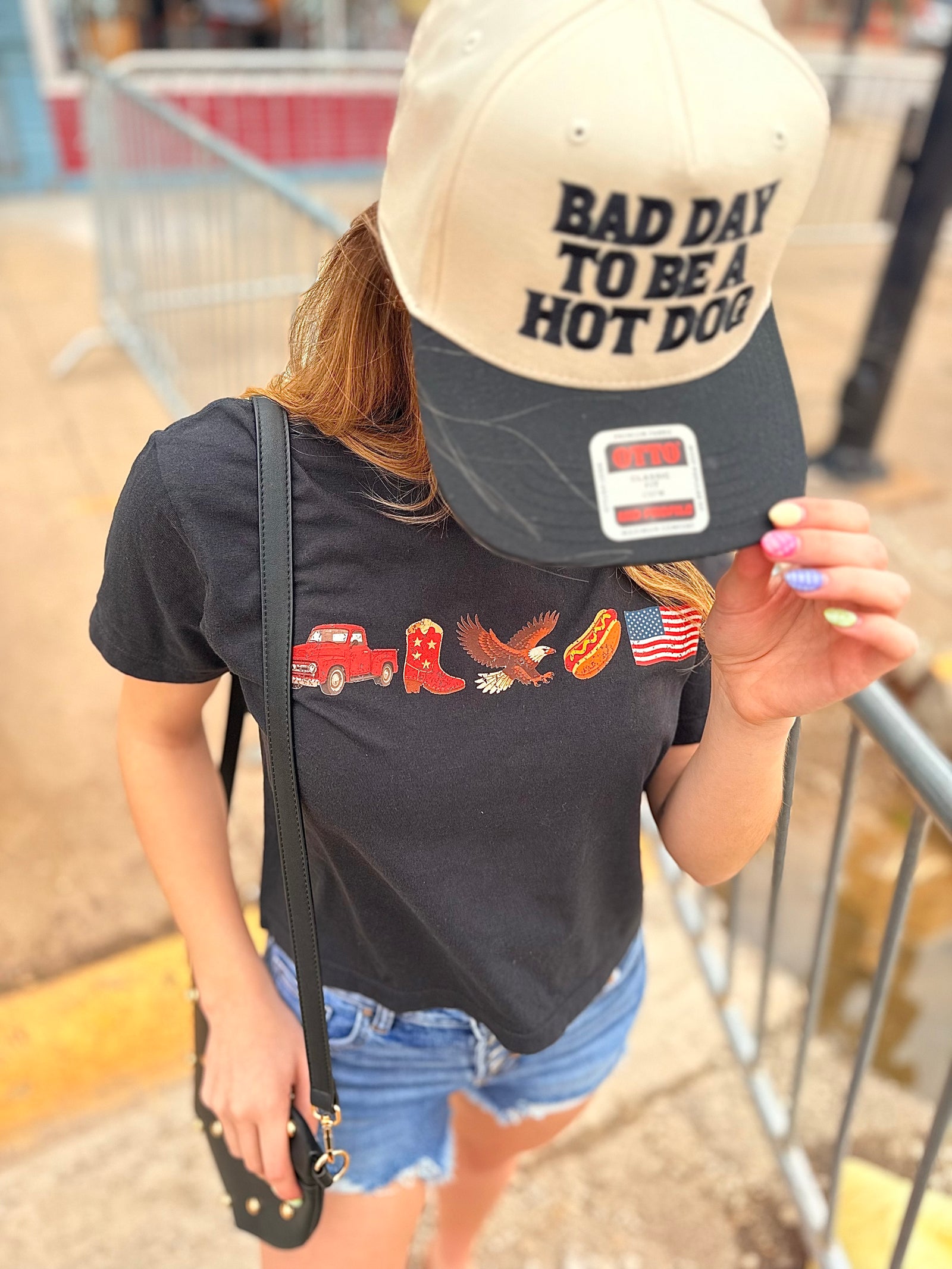 'Merica Things Cropped Tee