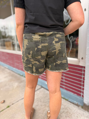 Oddi Camouflage Cargo Shorts