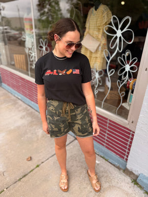 Oddi Camouflage Cargo Shorts
