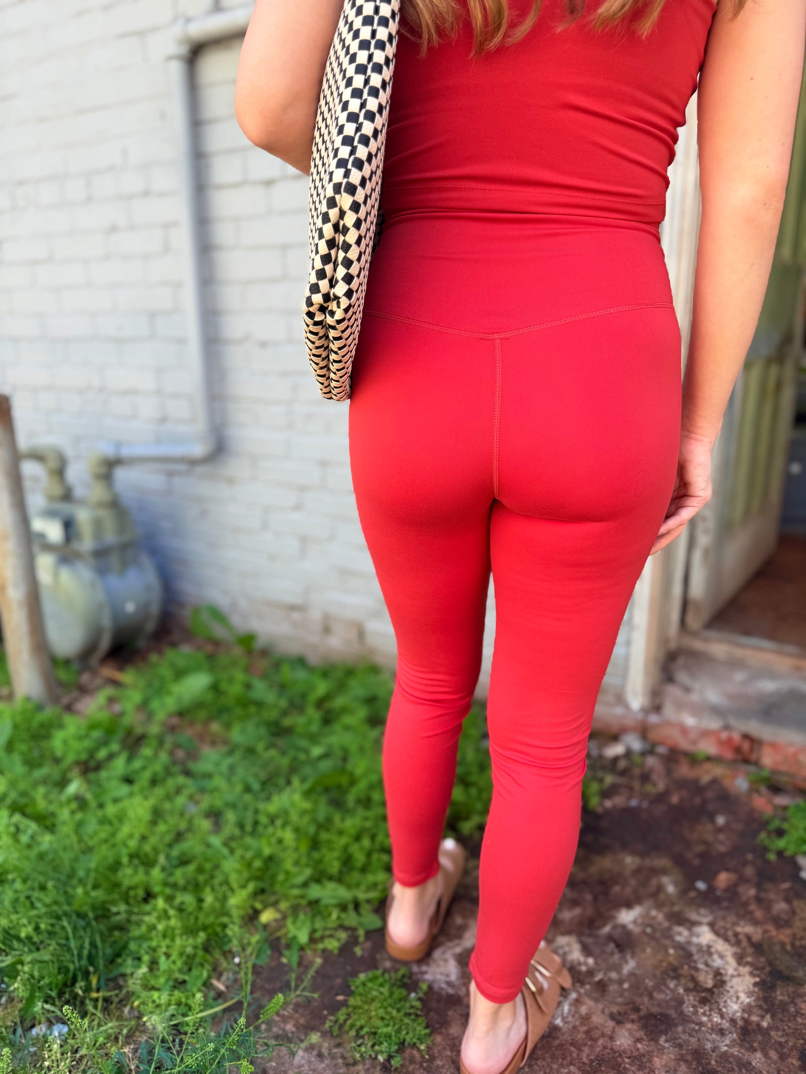 Mono B Blushed Brick Venice Cloud High Waist Leggings