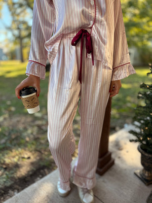 Satin Pajama Set