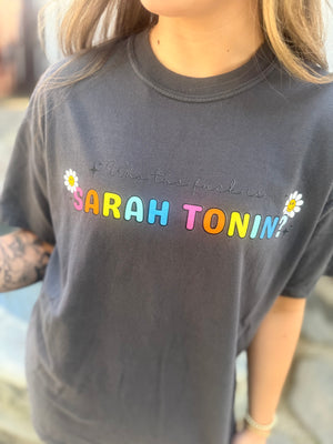Who the F is Sarah Tonin Graphic Tee