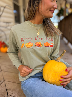 Give Thanks Long Sleeve