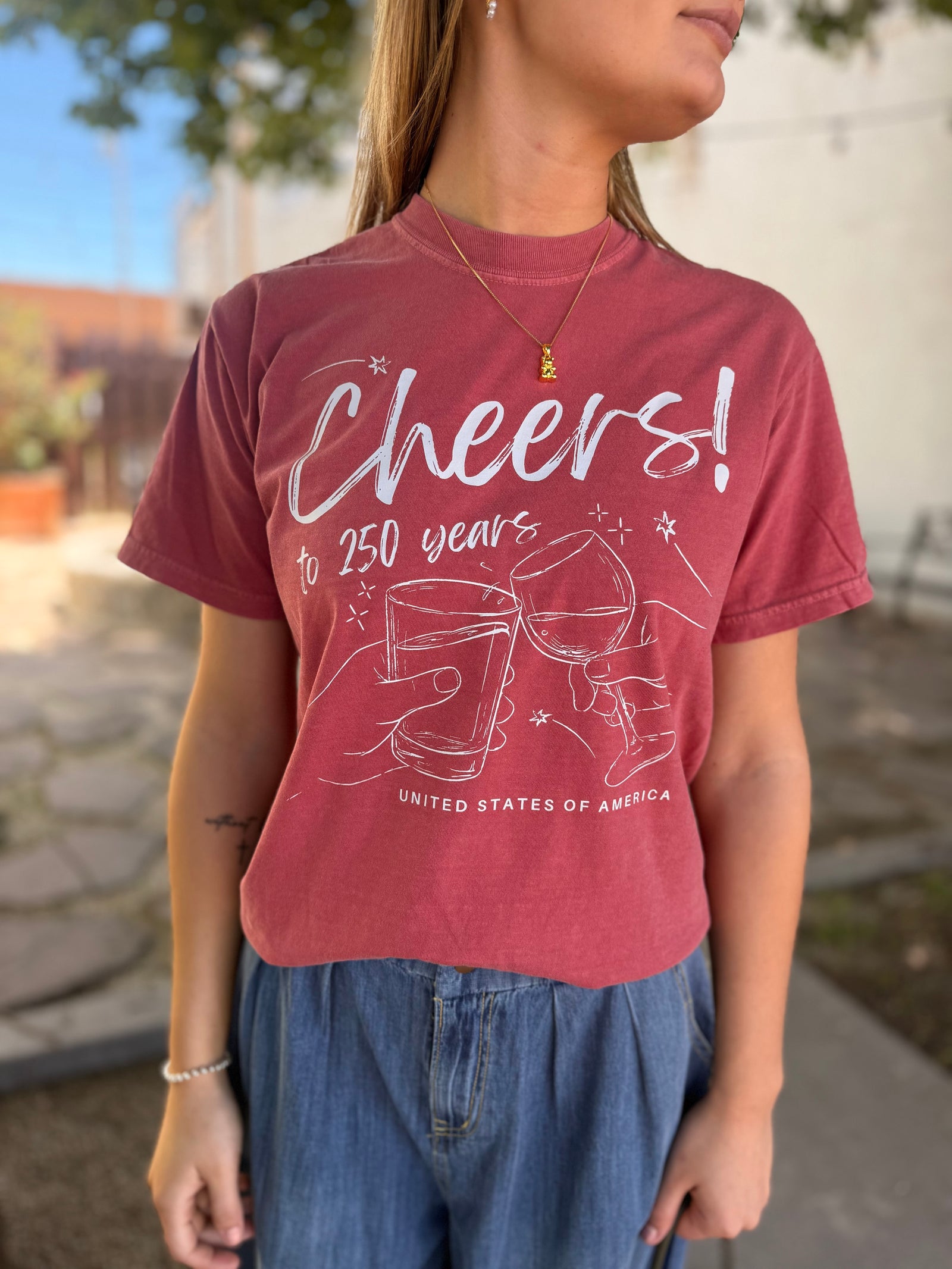 Cheers! to 250 Years Graphic Tee