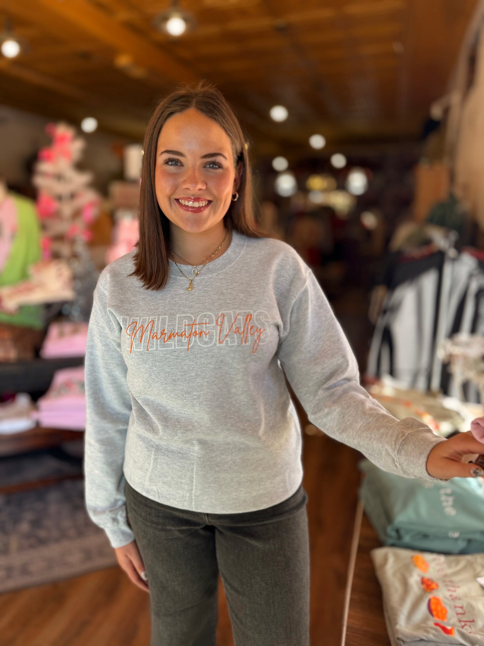 Marmaton Valley Wildcats Crewneck