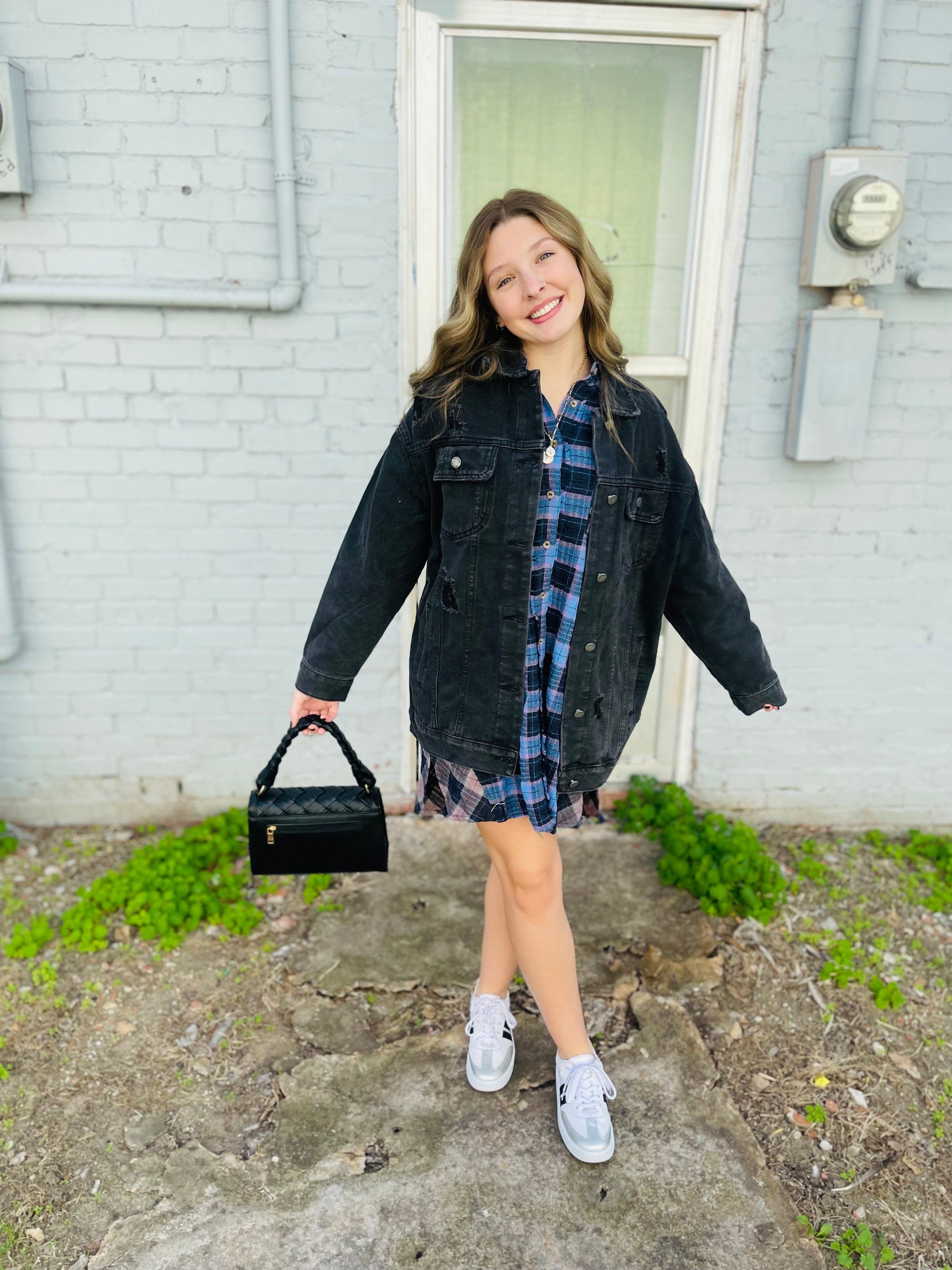 Black Wash Denim Jacket