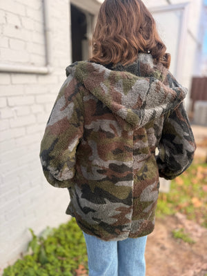 Fur Open Oversized Jacket