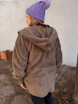 Fur Open Oversized Jacket