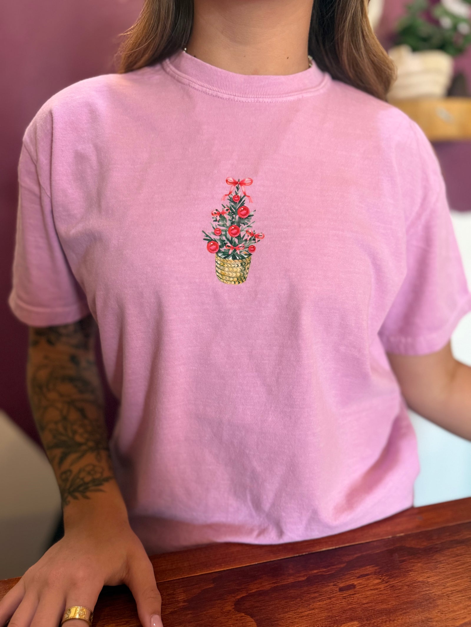Christmas in July Simple Tree Tee