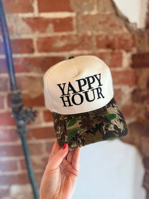 Yappy Hour Camo Cotton Hat